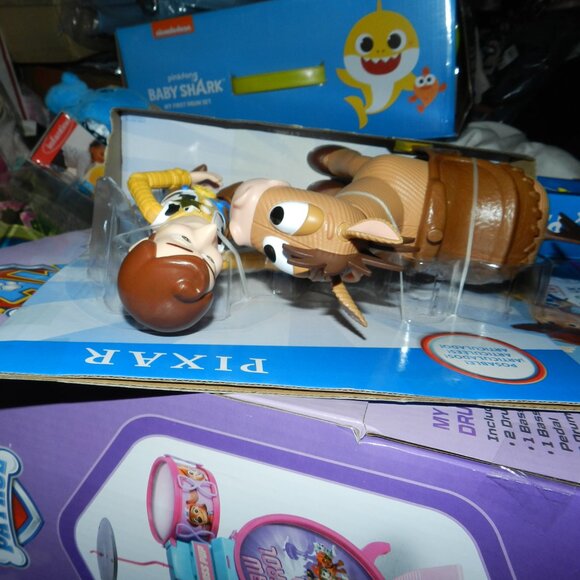 Disney Pixar Toy Story Movie Set of 2 Action Figures Collectible Pack🆕⌚📦🏃💨🚚 - Picture 12 of 16